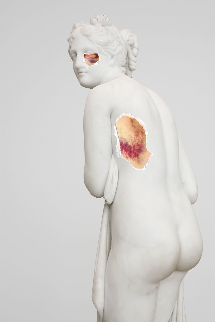 Artist Shares Body-Positive Message Through Greek Statues Artist Shares Body-Positive Message Through Greek Statues