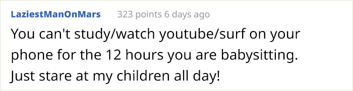 A Babysitter Ad Offering Only $100 A Week Is Going Viral For How Insane The Demands Are