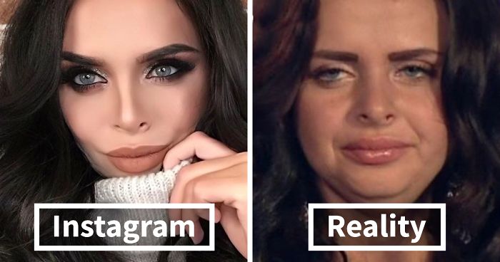 This Instagram Account Exposes Influencers Who Lie About Their True Appearance (30 Pics)