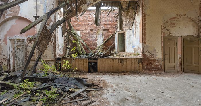I Capture Abandoned Ballrooms Where Villagers Used To Swing Before The Fall Of The Wall In 1989