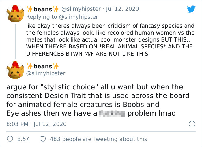 People Are Pointing Out How Animators Exaggerate Female Animal Characters And Give 14 Examples People Are Pointing Out How Animators Exaggerate Female Animal Characters And Give 14 Examples