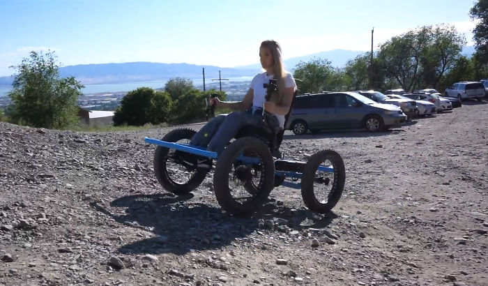 Man Designs An Off-Road "Wheelchair" So That His Wife Can Go Places She Never Imagined, It's Now Up For Mass-Production Man Designs An Off-Road "Wheelchair" So That His Wife Can Go Places She Never Imagined, It's Now Up For Mass-Production