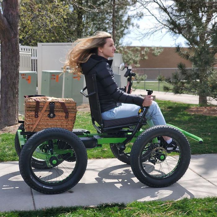Man Designs An Off-Road "Wheelchair" So That His Wife Can Go Places She Never Imagined, It's Now Up For Mass-Production Man Designs An Off-Road "Wheelchair" So That His Wife Can Go Places She Never Imagined, It's Now Up For Mass-Production