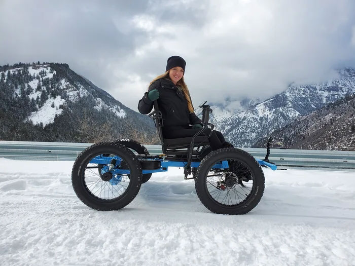 Man Designs An Off-Road "Wheelchair" So That His Wife Can Go Places She Never Imagined, It's Now Up For Mass-Production Man Designs An Off-Road "Wheelchair" So That His Wife Can Go Places She Never Imagined, It's Now Up For Mass-Production