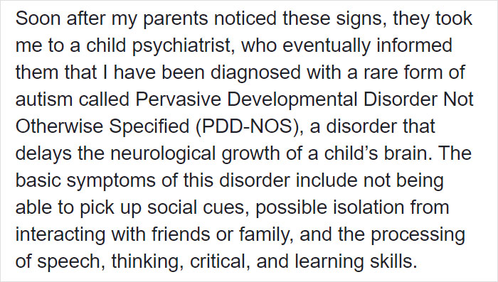 22 Y.O. Man With Rare Form Of Autism Is Inspiring People With His Story Of Self Acceptance