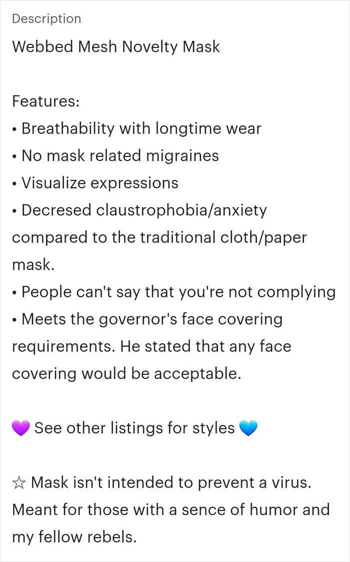 Sellers Of 'Breathable Masks' Get Called Out For Selling These Items Which Obviously Don't Work