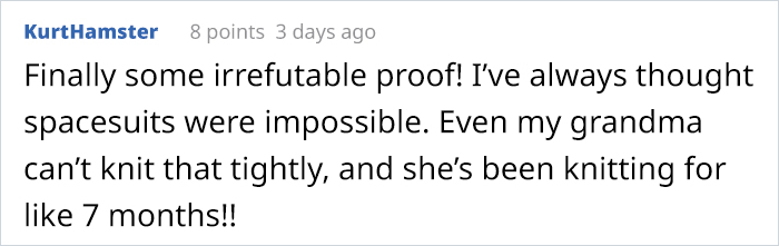 Guy Explains Why The Moon Landings Are A Hoax, And His Thread Is Better Than Any Conspiracy Theory