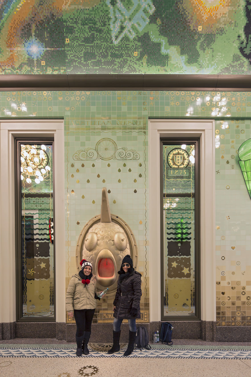 We Designed This Surreal And Trippy Passageway In Amsterdam To Show The City's Free Spirit (29 Pics)