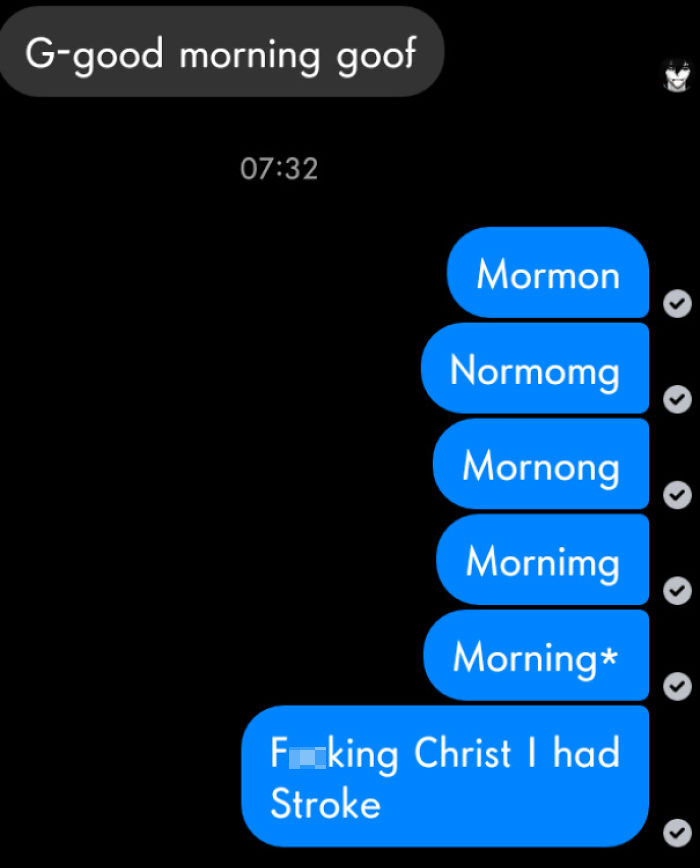 I Had A Stroke This Morning. I'm Going Back To Bed