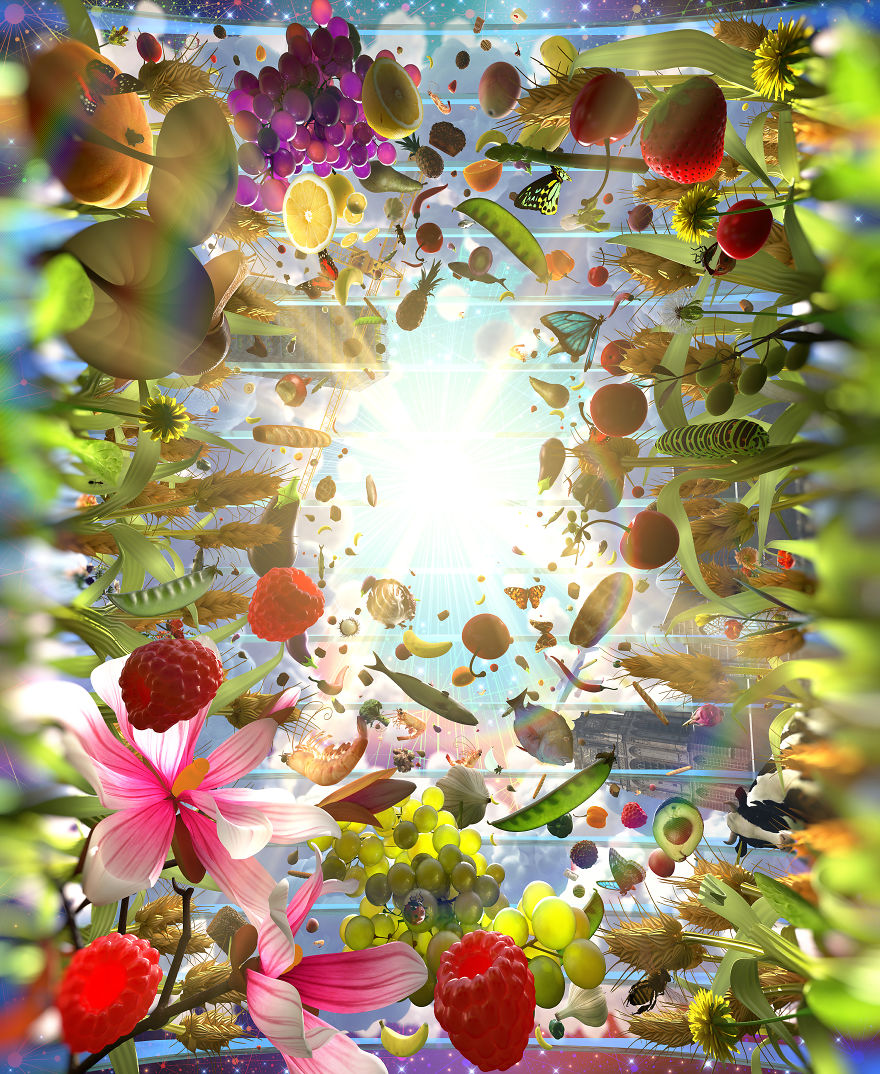 6 Years Ago, I Designed A Huge Digital Mural For Rotterdam’s Markthal And It’s Still The Craziest Project In My Career