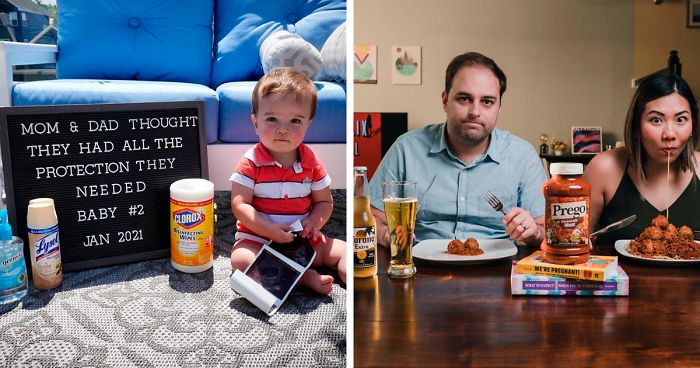 33 Couples That Failed At Social Distancing And Revealed These “Quarantine Baby” Announcements