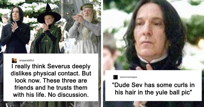 Harry Potter Fans Are Sharing Small But Poignant Details They Noticed About Severus Snape (30 Pics)