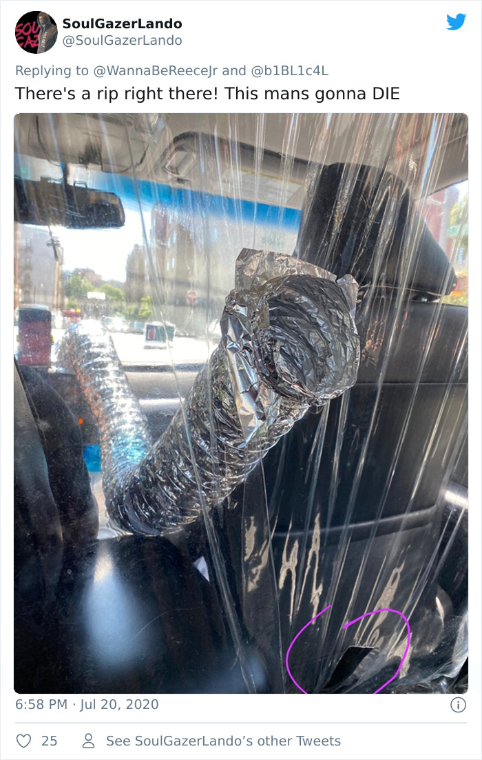 People Share How Taxis And Uber 'Upgraded' Themselves For The Pandemic And It's Genius (17 Pics) People Share How Taxis And Uber 'Upgraded' Themselves For The Pandemic And It's Genius (17 Pics)