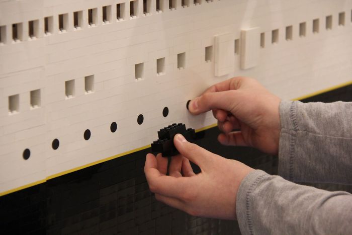 Boy With Autism Builds The World's Largest Titanic Replica From 56k Lego Bricks Boy With Autism Builds The World's Largest Titanic Replica From 56k Lego Bricks