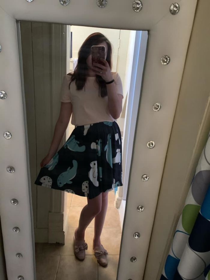 I Found This Manatee Skirt A Few Weeks Ago At Savers