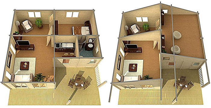 Take A Look Inside This Tiny 5-Room House Which Sells On Amazon For $33,000