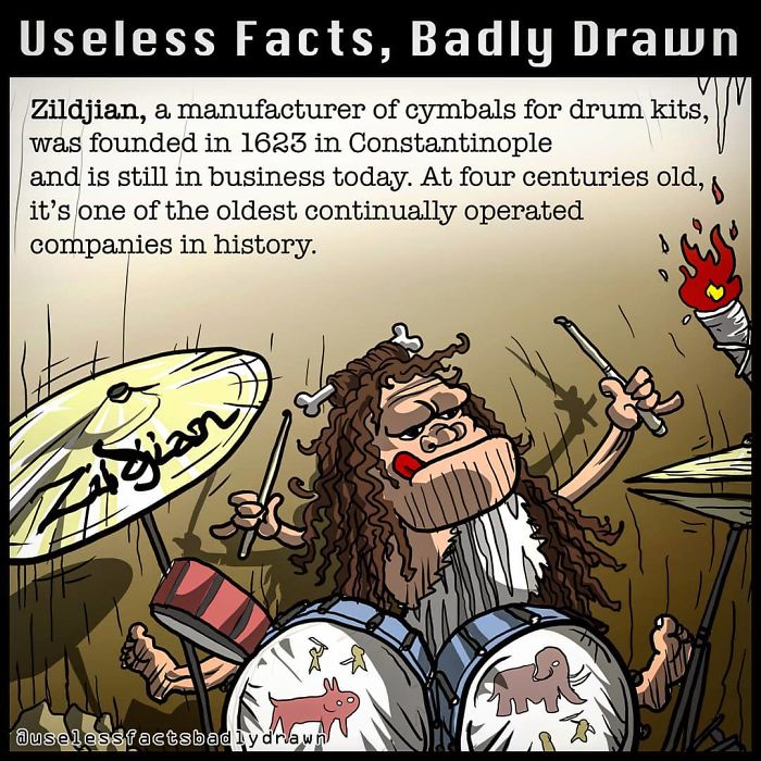 Useless-Facts-Badly-Drawn
