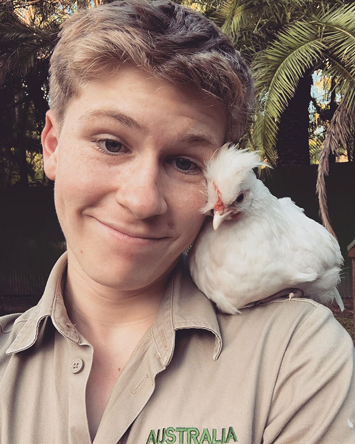 Robert Irwin Gets Bitten In The Face By A Snake, Happily Poses For A Photo Afterwards