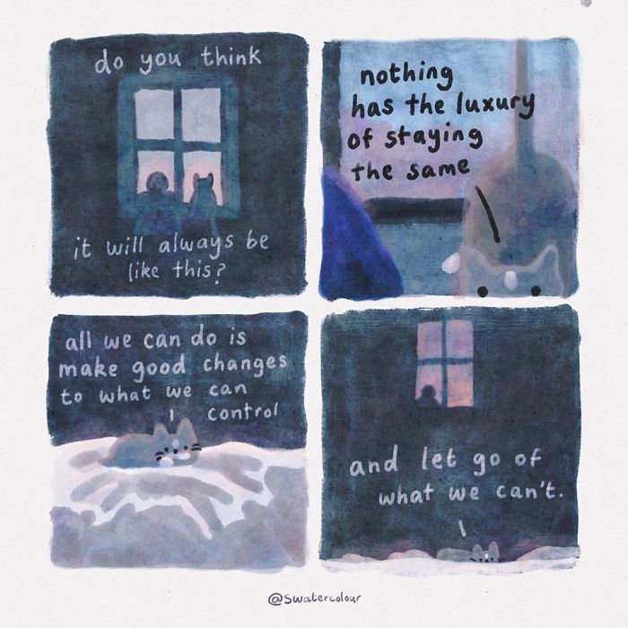 Watercolour-Artist-Cat-Comics