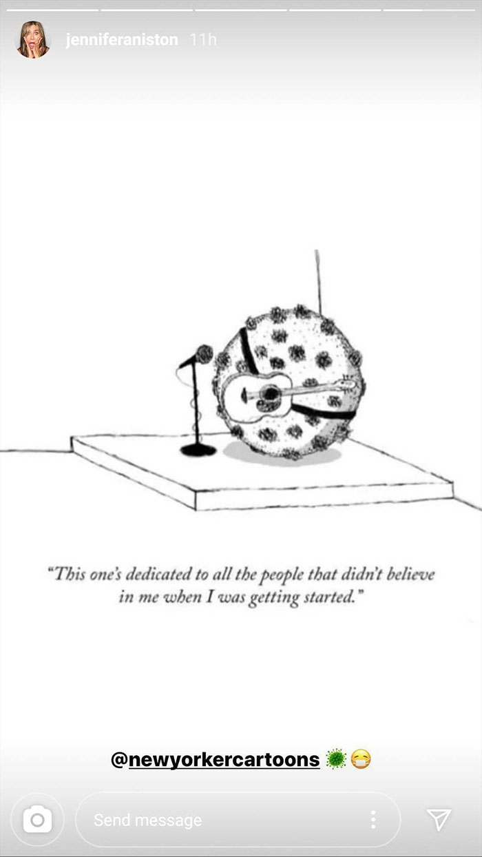 Jennifer Aniston's Sincere Post About The Need To Wear A Face Mask Gets 5 Million Likes In 10 Hours