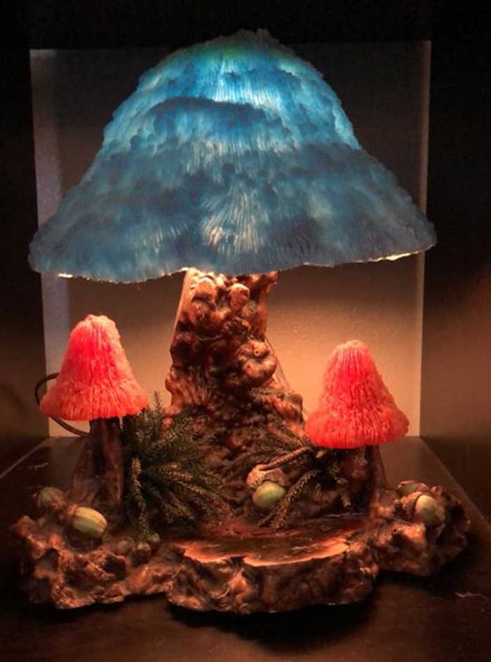 First Timer.... I Bought This Coral Mushroom Lamp From A Goodwill In Dallas Oregon For $5!!! I Had No Idea It Was Vintage And No Idea It Was Worth More Than $5 Until I Saw Someone Else Post One Similar To Mine!!! I Love This Lamp So Much! I Will Treasure Forever