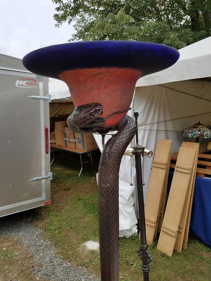 Snek Lamp. This One Is Pretty Awesome