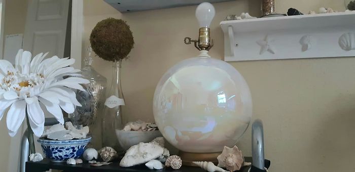 My Pearl Lamp. I Love This Thing So Much