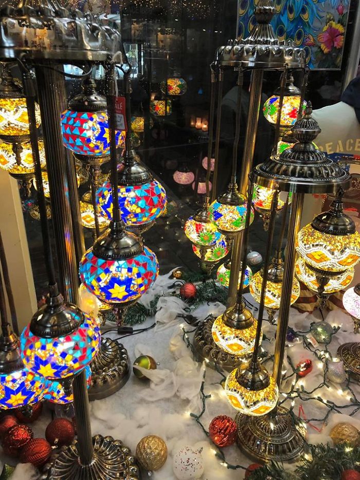 Super Neat Turkish Ornament Lamps Seen In A Vintage Shop Downtown Hot Springs, Ar