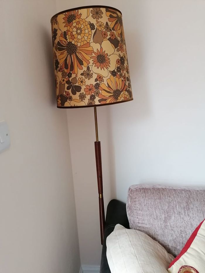 Does Anyone Like My New 70s Lamp From Marketplace? People Keep Telling Me It's Ugly But I Love Lamp