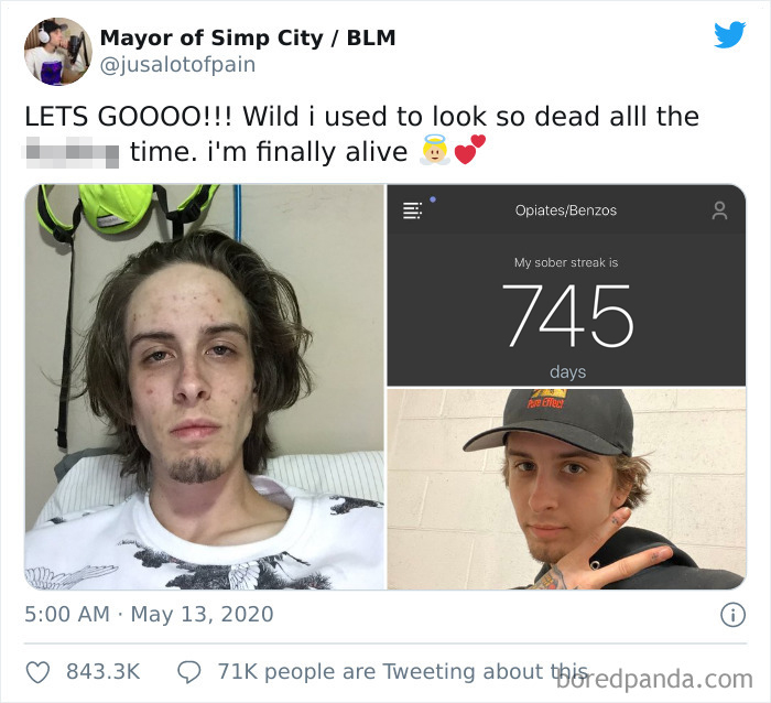 Guy Turned His Life Around After Quitting Drugs