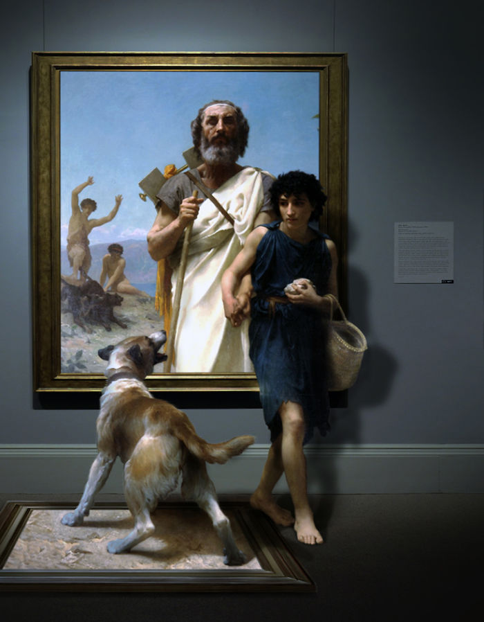 These Artists Challenged Themselves To Bring Characters From Classic Paintings To The Real World