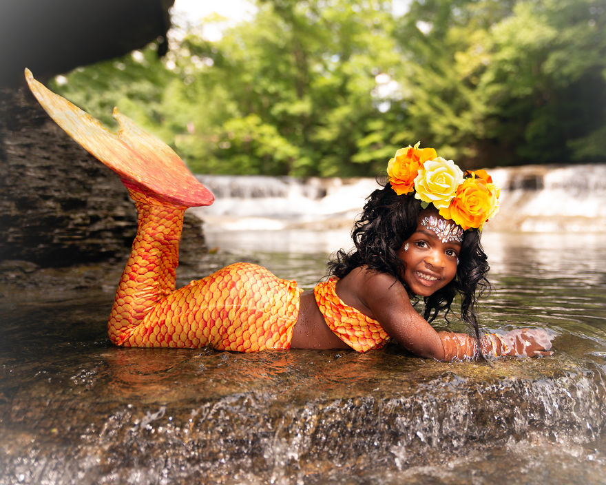 Little Mermaids And Waterfalls Little Mermaids And Waterfalls