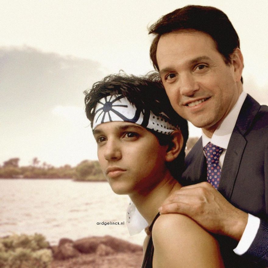 Ralph Macchio And Daniel Larusso