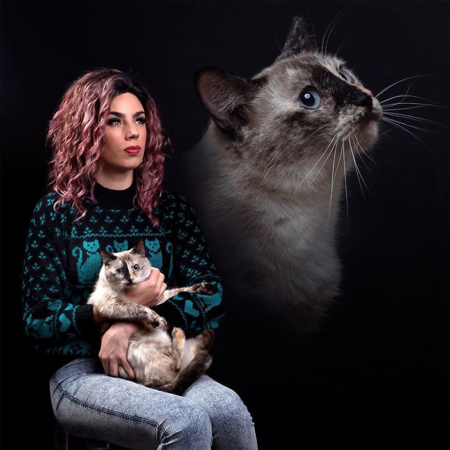 Portraits-Pets-And-Owners-Double-Exposure-Photography-Danielle-Spires