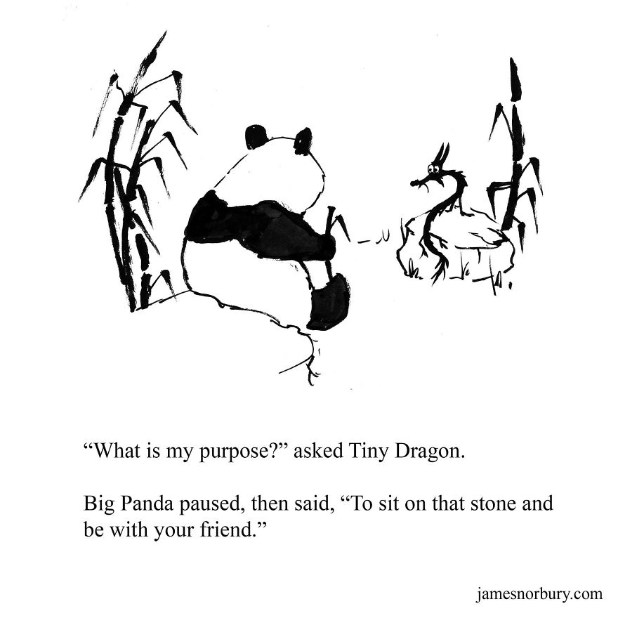 I Draw Dragons & Pandas To Spread Happiness