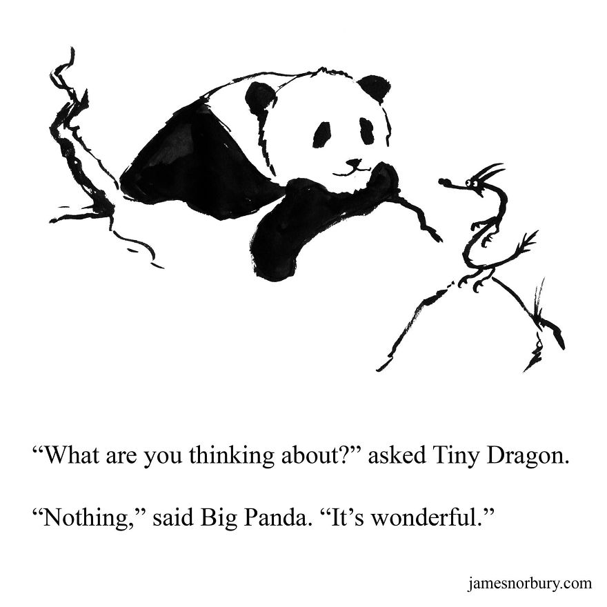 I Draw Dragons & Pandas To Spread Happiness