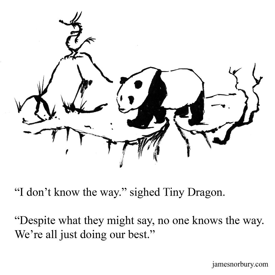 I Draw Dragons & Pandas To Spread Happiness