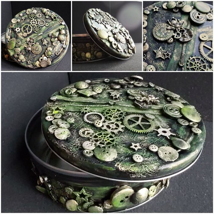 My Hobby - Using Old Unneeded Things To Create New Charming Boxes