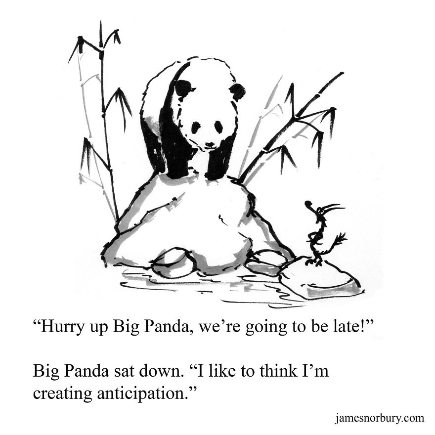 I Draw Dragons & Pandas To Spread Happiness