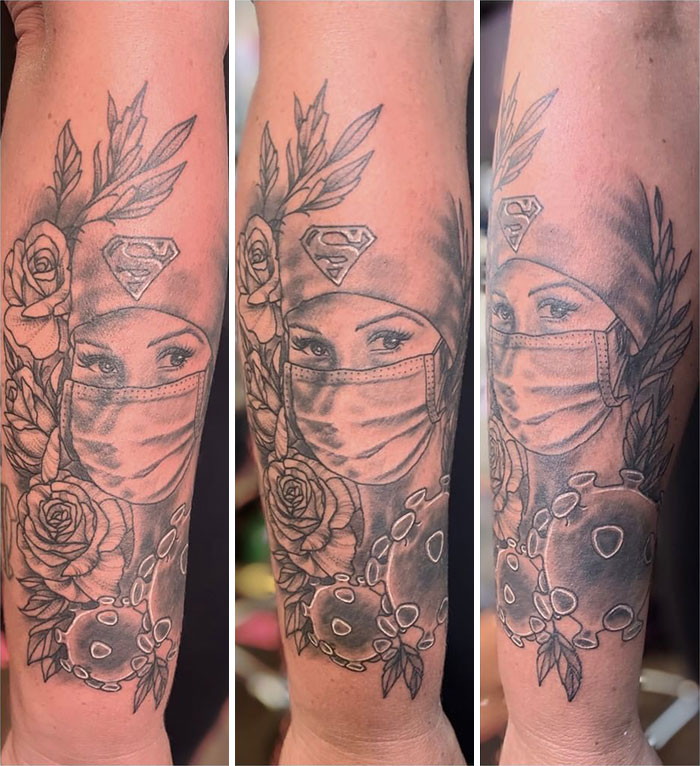 Coronavirus-Tattoos