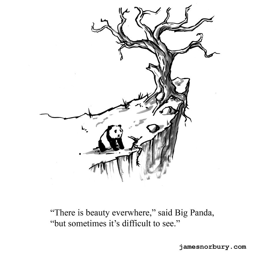 I Draw Dragons & Pandas To Spread Happiness