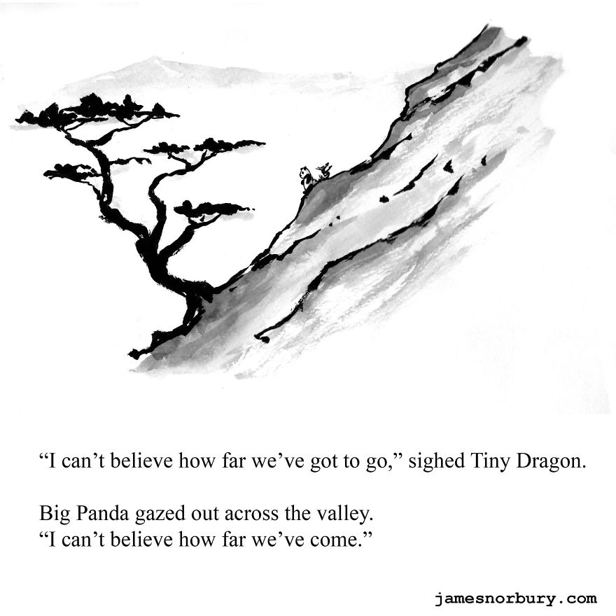 I Draw Dragons & Pandas To Spread Happiness