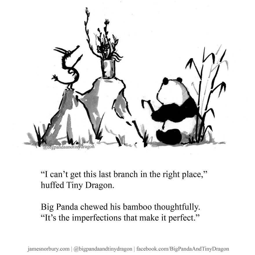 I Draw Dragons & Pandas To Spread Happiness