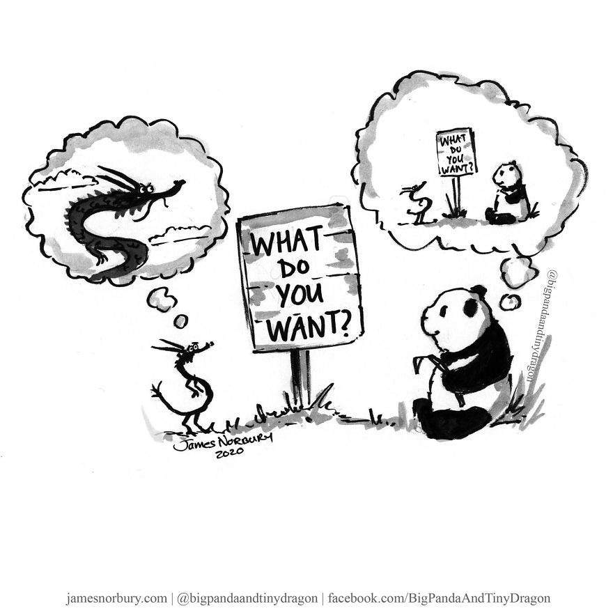 I Draw Dragons & Pandas To Spread Happiness