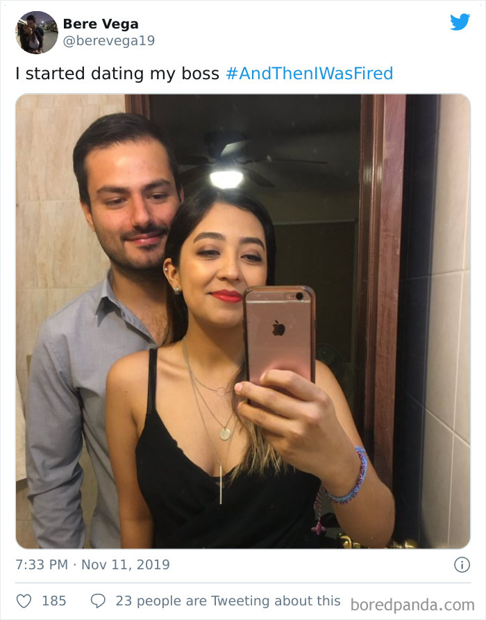 And Then I Was Fired Hashtag