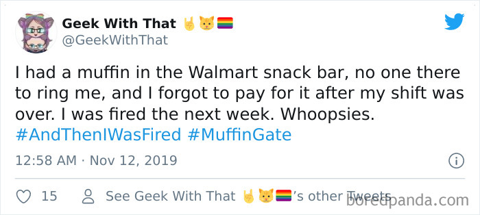 And Then I Was Fired Hashtag