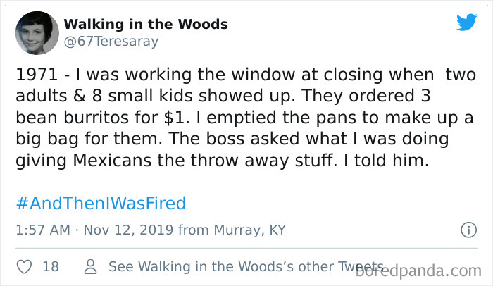 And Then I Was Fired Hashtag