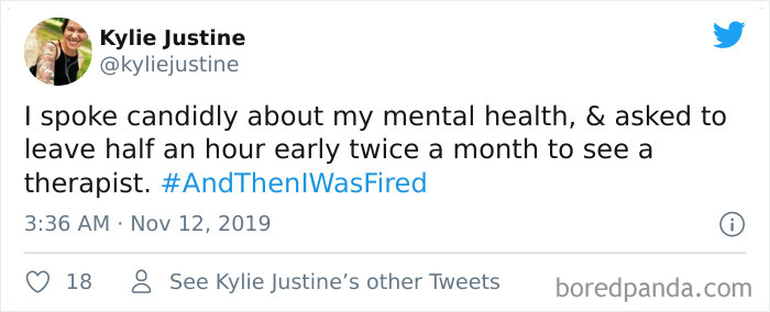 And Then I Was Fired Hashtag