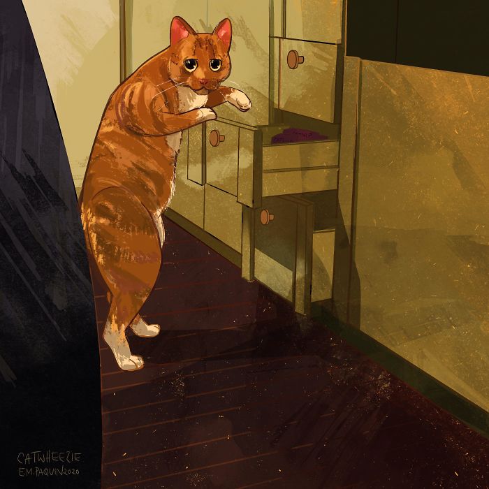 Drawing-Cats-Everyday-Em-Paquin