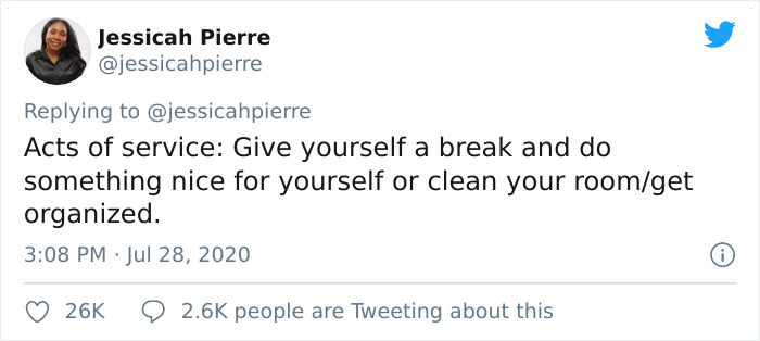 Woman Shares Tips On How To Practice Love Languages On Yourself